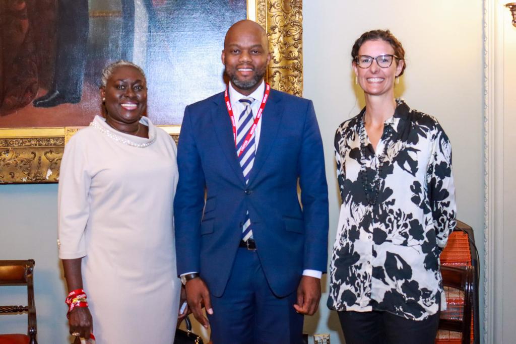 H.E Harriet Thompson hosts a round table conversation with AfCFTA Secretary General and the African Diaspora in London