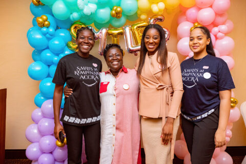 Melissa-Bediako_Director-of-Sales-Marketing-with-Mary-Amoah-Kufour_CEO-of-Klicks-Africa-Foundation-and-staff-of-Kempinski