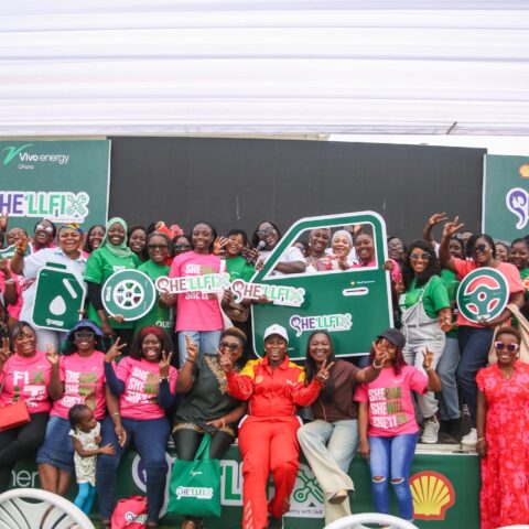 Group picture of participants at the official launch of the She'llFix Campaign