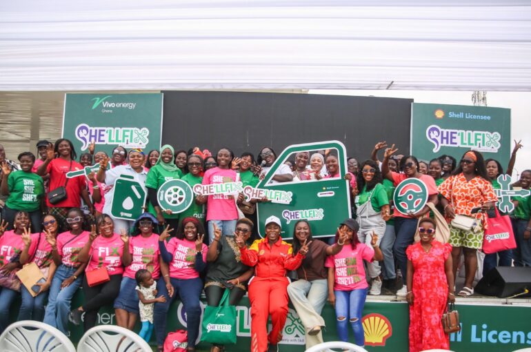Group picture of participants at the official launch of the She'llFix Campaign